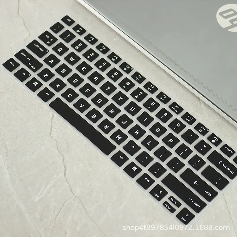 2024 HP OMEN Transcend 게이밍 노트북 14-fb 14t-fb 시리즈 14-fb0097nr 14t-fb000 14용 실리콘 키보드 커버 스킨 프로텍터