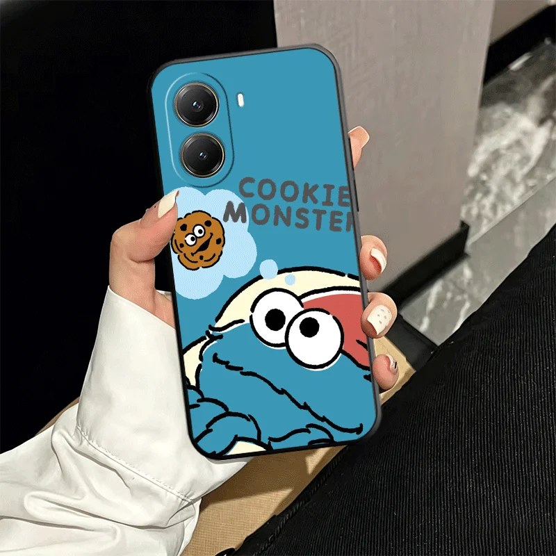 Sesame Street Cookie Soft Phone Case - Whimsical Design