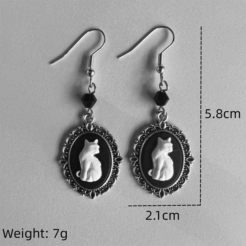 Vintage Cat Earrings
