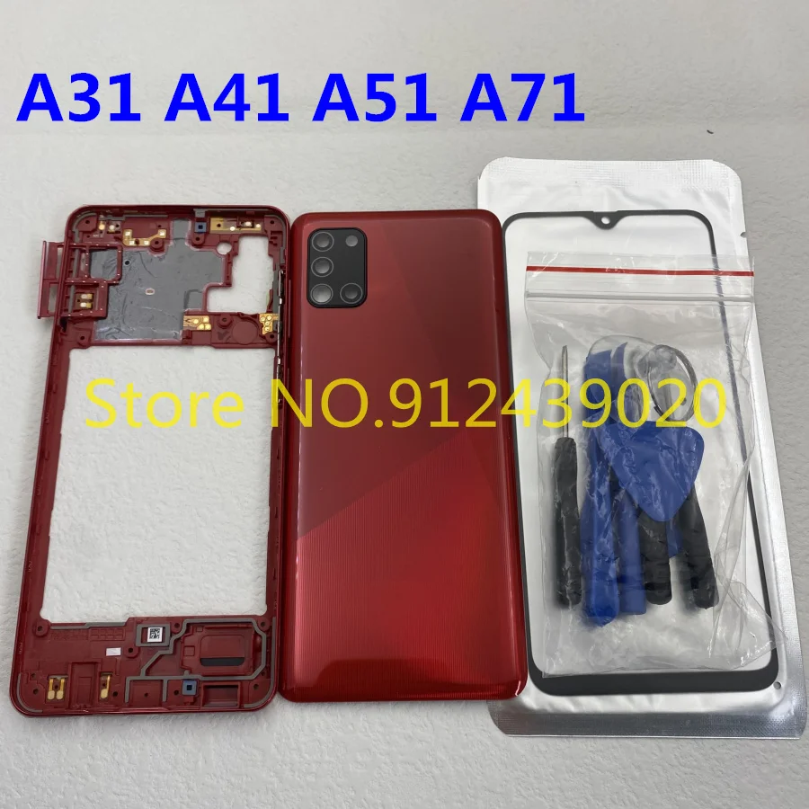 Tampa Traseira Para Samsung Galaxy A31 A41 A51 A71 2020 Ferramenta