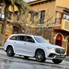 1/24 Maybach GLS class GLS63 Alloy Car Model Diecasts Metal Toy Car Model Collection Sound Light High Simulation Childrens Gifts 6
