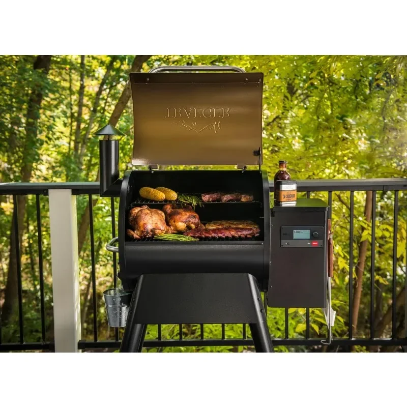 Traeger Grills Pro 575 Electric Wood Pellet Grill and Smoker, Bronze, 572 Square Inches Cook Area, 500 Degree Max Temperature 2