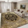 Nordic Light Luxury Gold Rugs for Living Room Large Area Home Sofa Table Area Carpet Customizable Bedroom Decor Anti-slip Mats 3