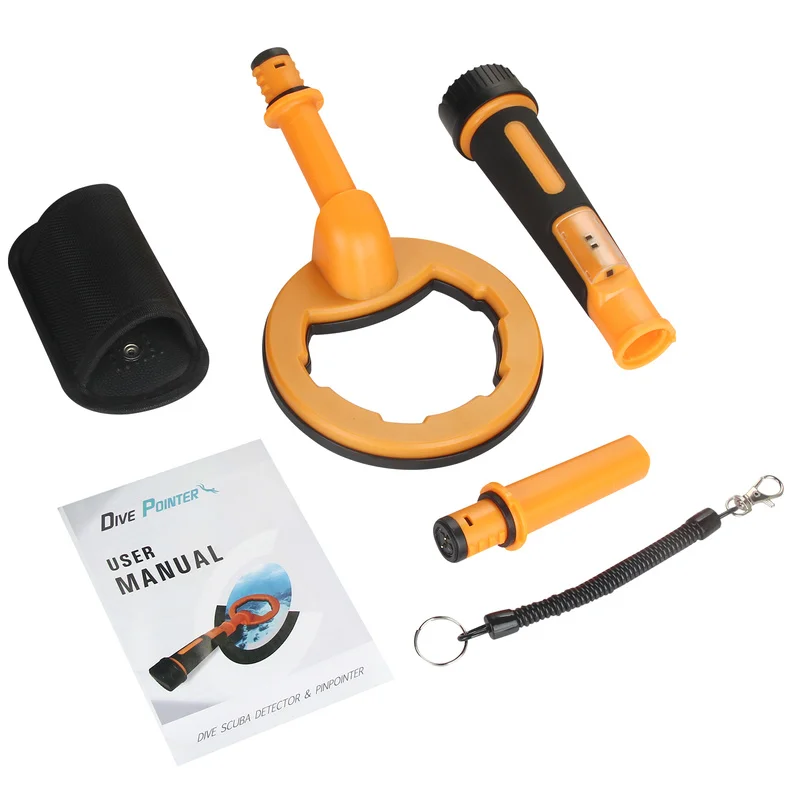 Summer Professional Pulse Dive Underwater Detector Metal Search 2 System In 1 Treasure Seeker Machine 60m Targeting Pinpointer