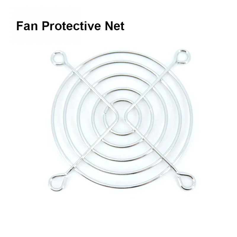 Cooling Fan with Fan Grills 80mm 5V 12V 24V 80mmx80mmx10mm 8010 DC Brushless mini For Computer CUP w28 industrial cooling fan cooling fan gaming cooling fan