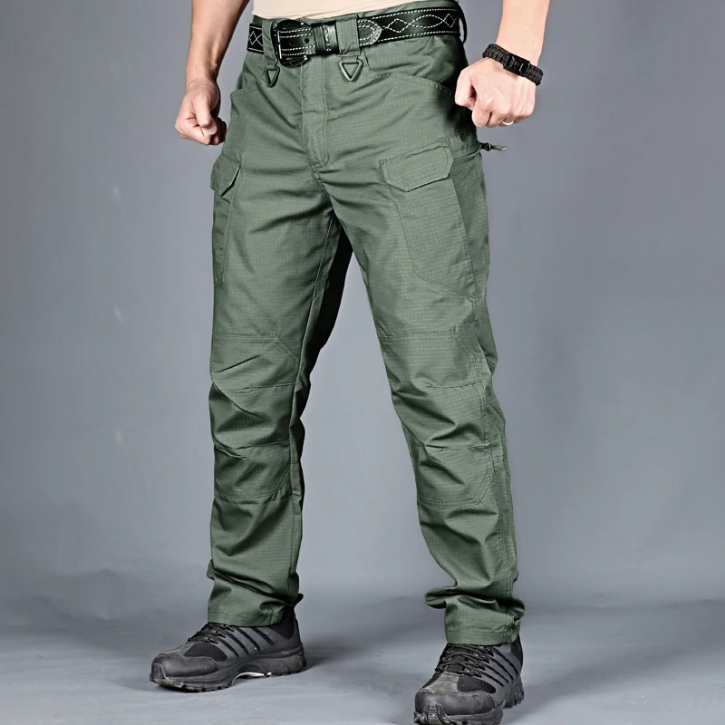 New Mens Tactical Pants Multiple Pocket Elasticity Military Urban Commuter Tacitcal Trousers Men Waterproof Cargo Pant 6XL - Image 2