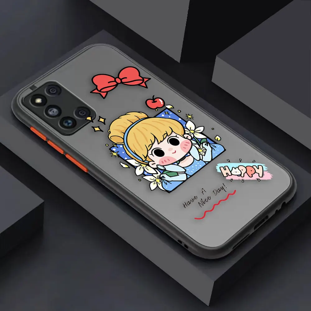 thumbnail image 1 of Funda mate para Samsung Galaxy M62 M53 M52 M51 M33 M32 M31 M30S M23 5G J8 J7 J6 J5 Funda Capa Shell dibujos animados Anime Blancanieves, 1 of 5