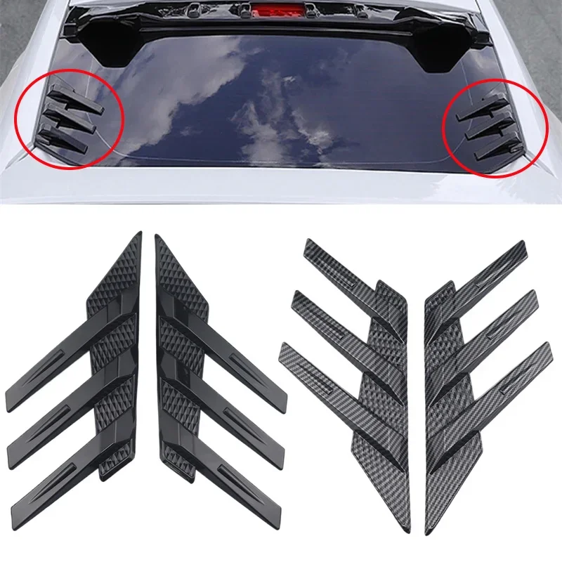 General Motors rear window side spoiler splitter triangle louver ...