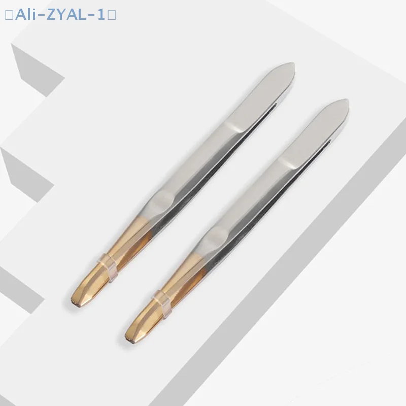 【ZYAL-1】눈썹 족집게 미용 정밀 털 제거기 스테인리스 스틸 눈썹 클립 제모 족집게 메이크업 도구