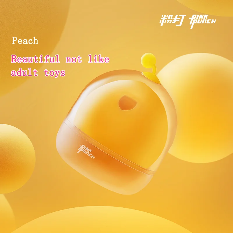 peach vibrating egg VeDO Peach Egg Vibrator – Indigo main image 1