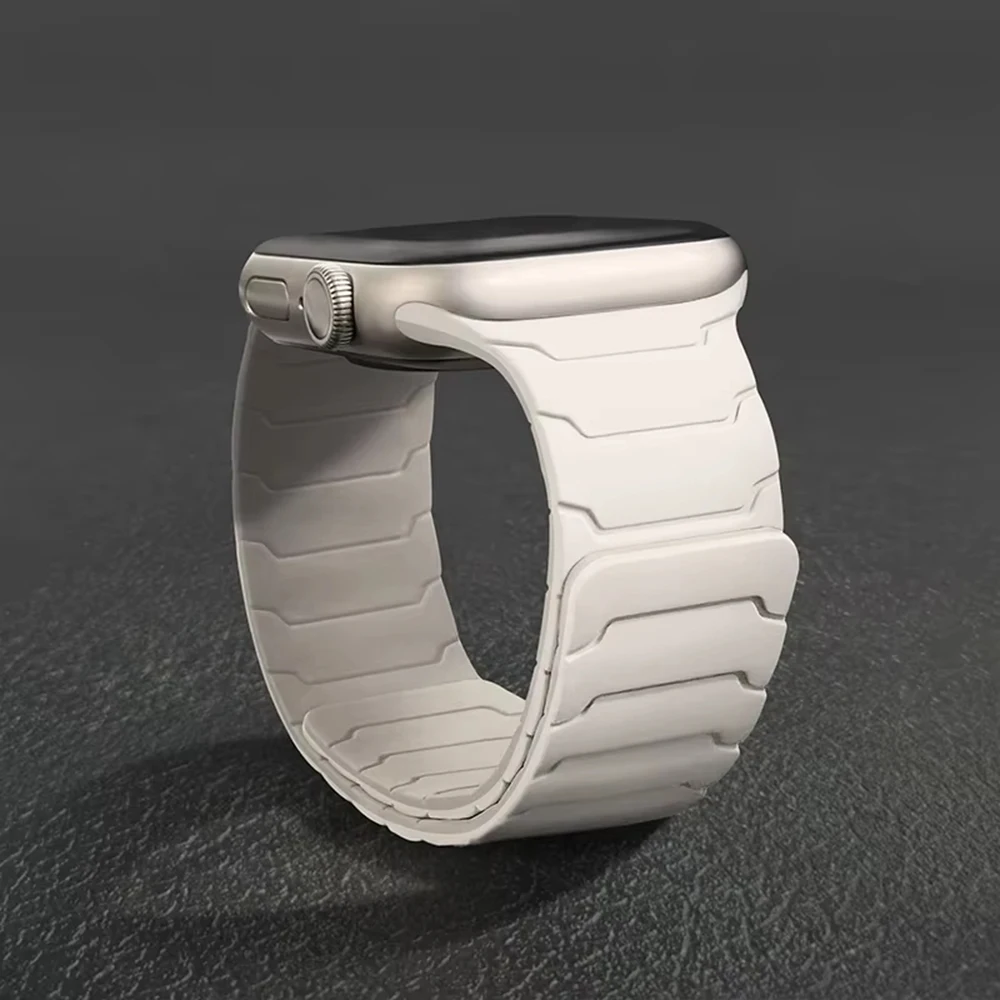 Magnetic Strap for Smartwatch Bands - Premium Adjustable Bracelet