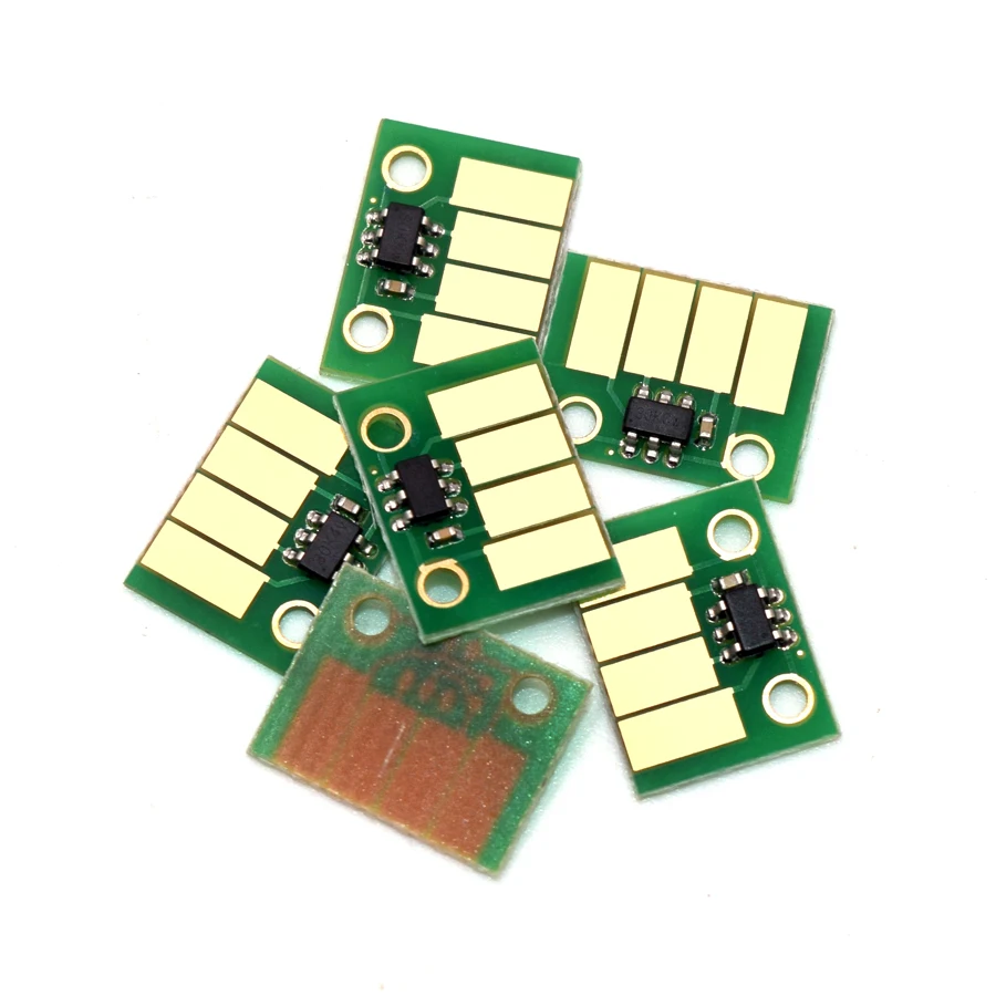 6PC HP72 Auto Reset Cartridge Chip for HP 72 for HP Designjet T610 T620 T770 T790 T1100 T1120 T1200 T1300 T2300 Plotter