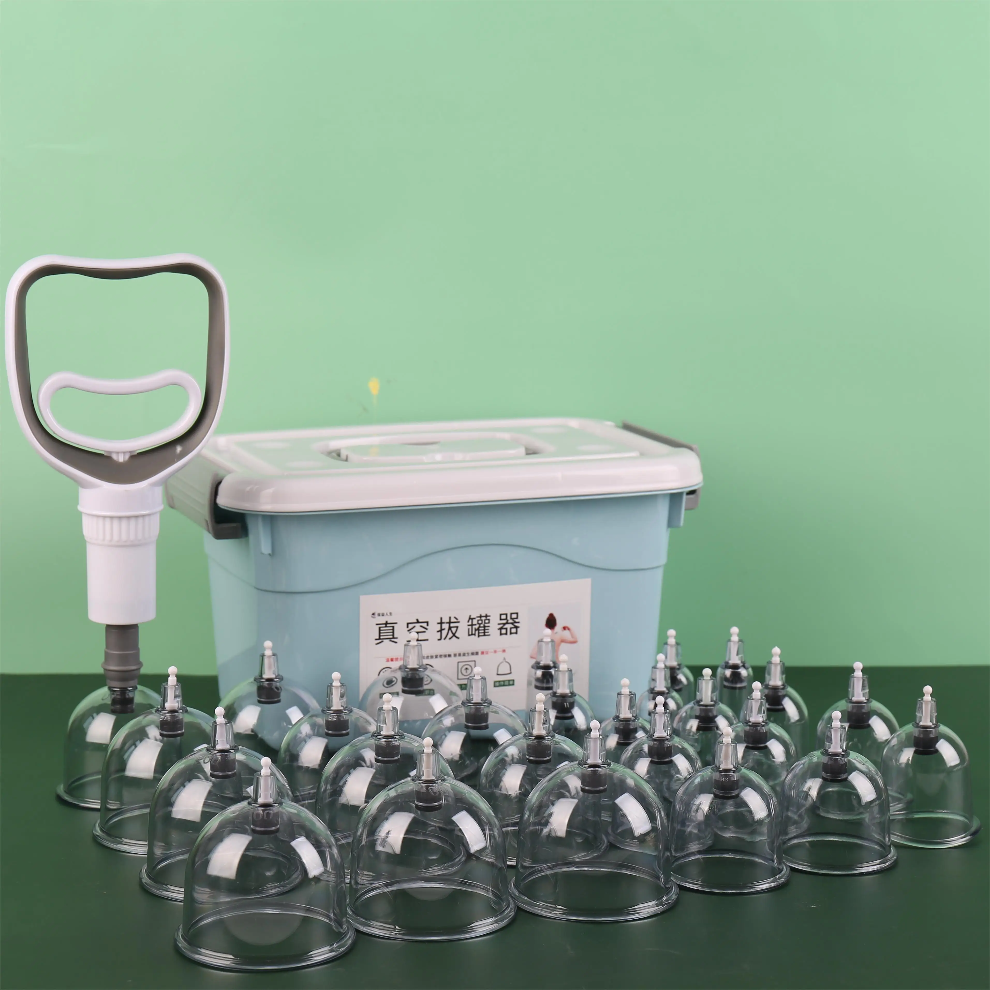Cupping Therapy Set Vacuum Cupping Vacuum Cupping massage device Set Suction Cups Massage Physiotherapy Jars Chinese Medicine An 4