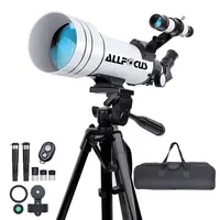 ALLFOCUS Astronomical Telescope with Phone Adapter Carry Bag High Power Telescop,Camping Tools,View Universe Moon Stars 1