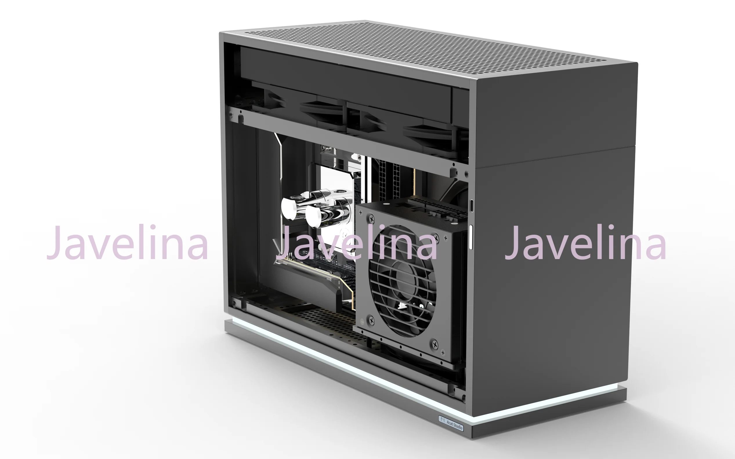 3.0 In Stock] Acat xpro chassis, 280 water-cooled three slot