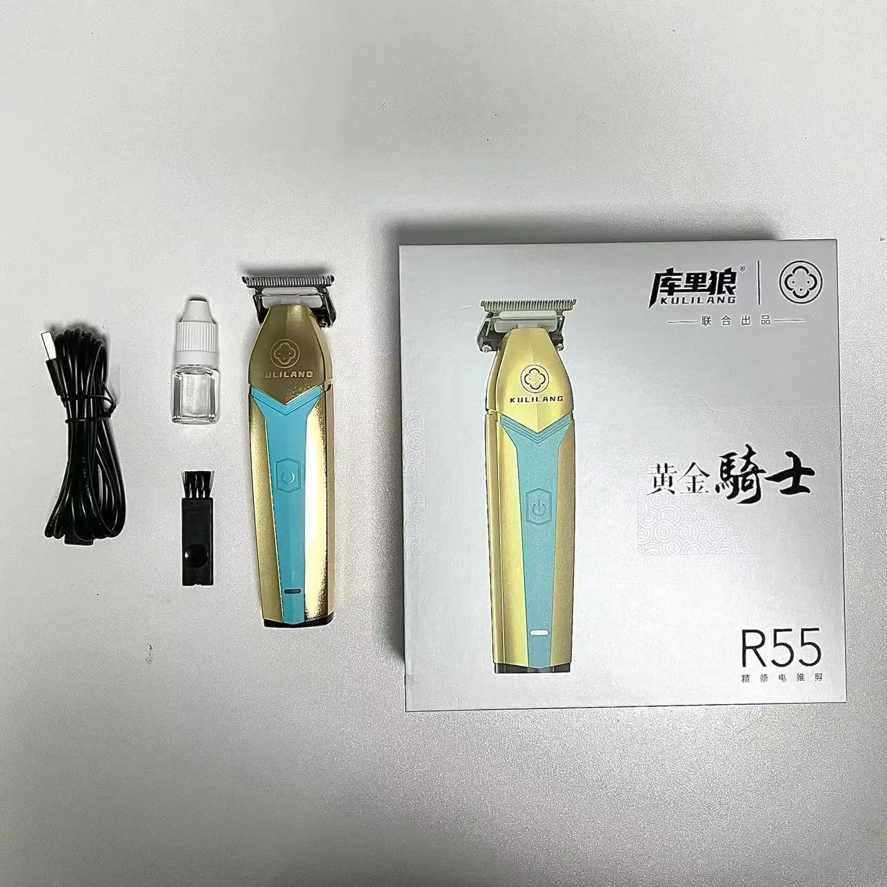 KULILANG  barber professional hair trimmer for men grooming electric beard trimmer rechargeable clipper hair cutting machine 6