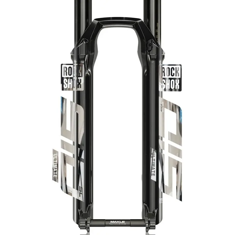 Rockshox 프론트 포크 스티커 자전거 장식 산악 자전거 프론트 포크 데칼 방수 투명 하단 사이클링 스티커