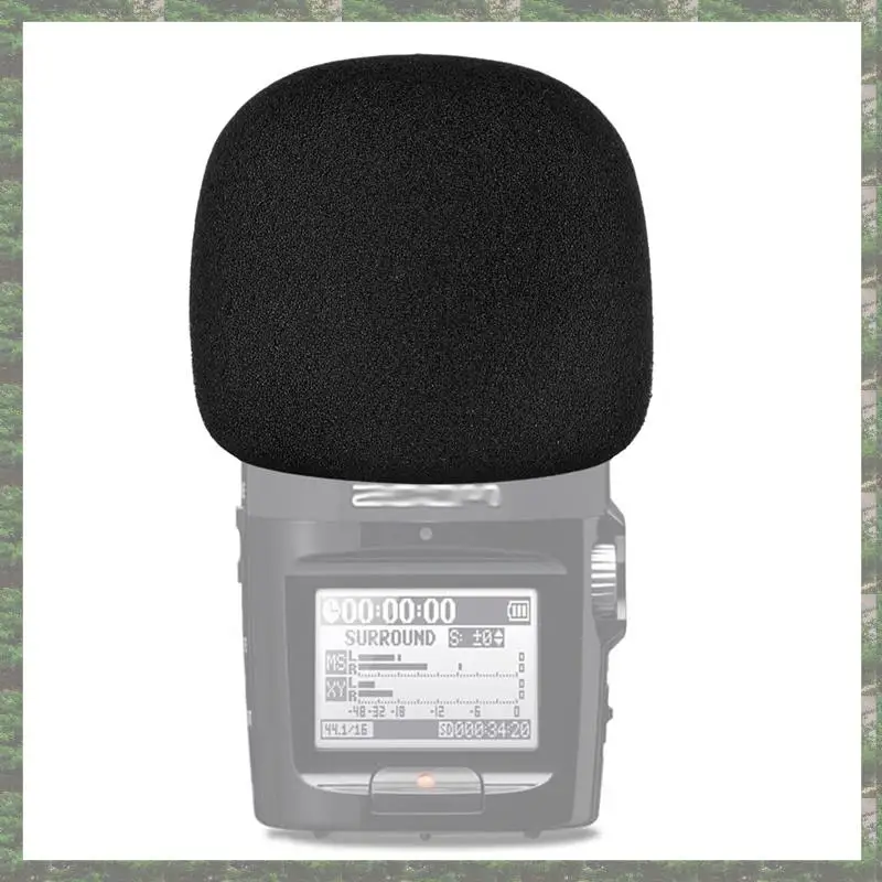 Portable Windproof Microphone Dust Cover and Filter Sponge