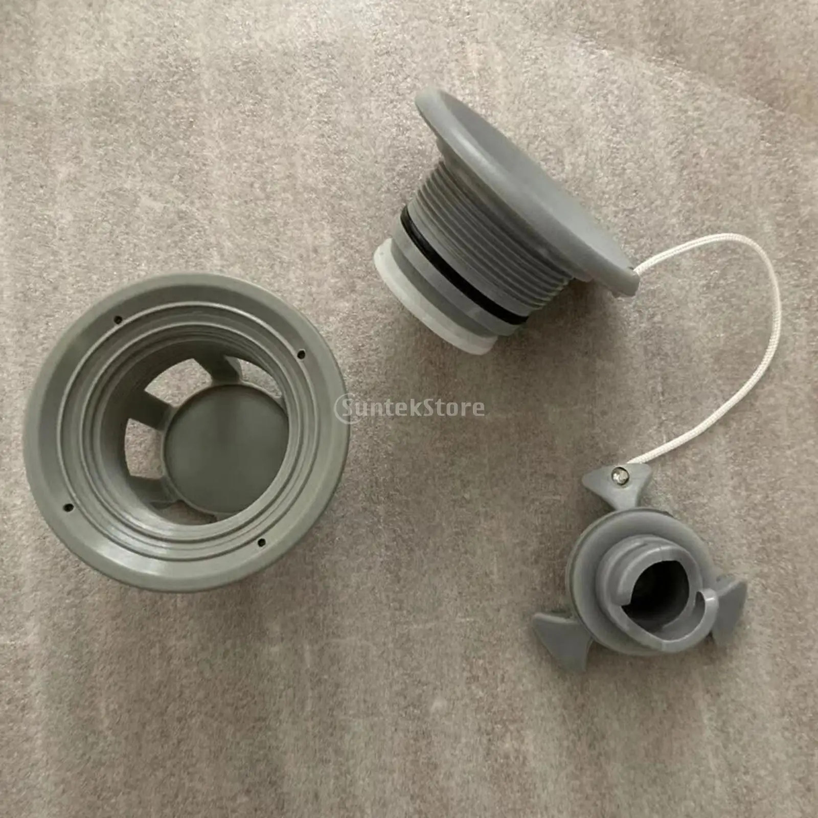 6 Holes Air Valve Screw Cap for Inflatable Boats Raft Kayak Airbed