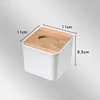 Square Paper Holder with Thick Material Anti Deform Moisture Proof Dust Proof Hotel Restaurant Canteen Bank Organization Box 2