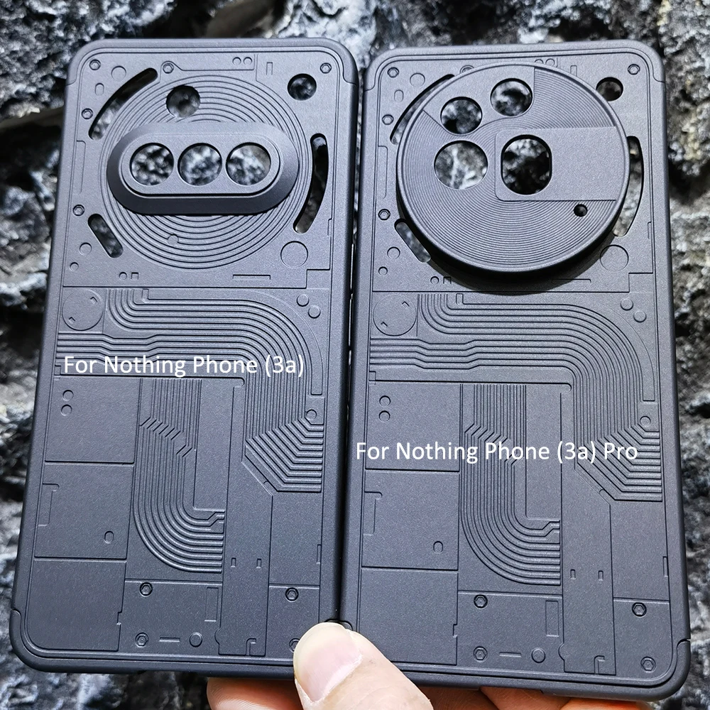 Ultra Thin Matte Frosted Hard Plastic Flashlight Cutout Case
