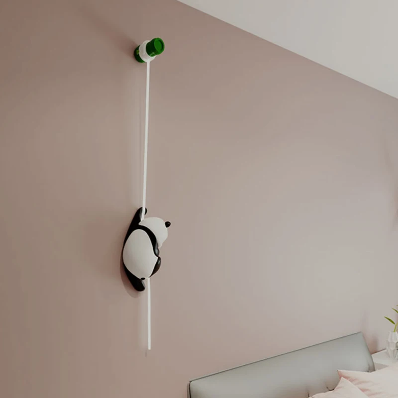 Nordic Cartoon Panda Wall Lamp 4