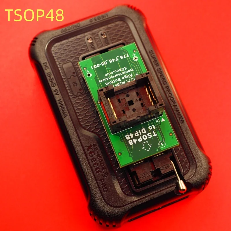 100% 오리지널 XGecu T76 프로그래머 어댑터 TSOP32/40/48 - DIP48 ZIF 소켓(T76_F48_05-001)