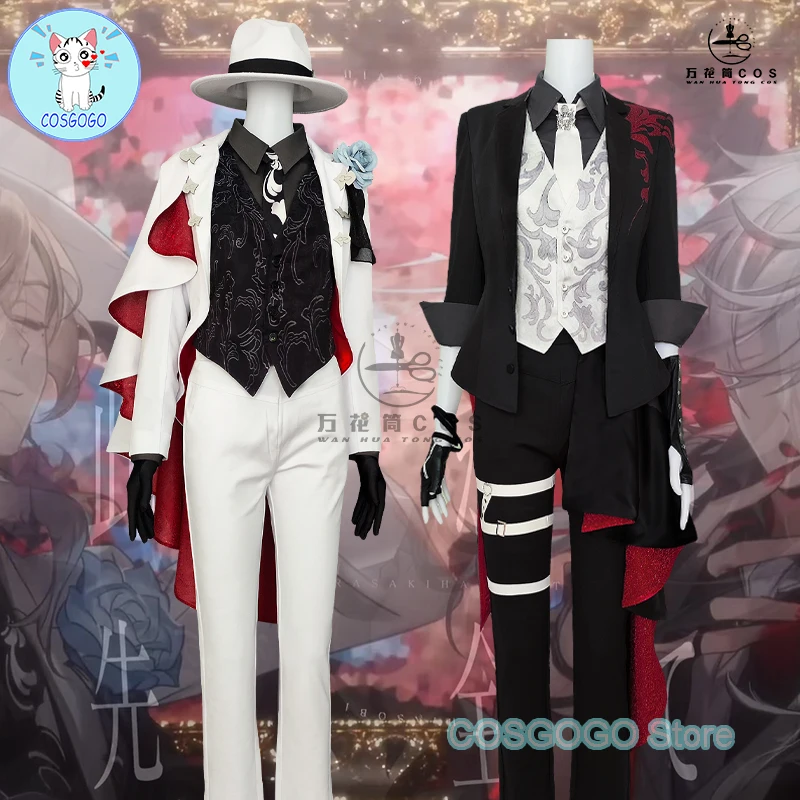 

COSGOGO NIJISANJI Vtuber Kuzuha/Kanakana Cosplay Costume Halloween Outfits Women Men New Suit Uniform