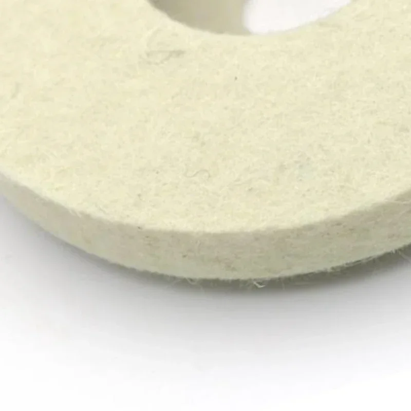 4inch 12mm Wool Felt Polishing Angle Grinder Wheel Buffing Polishing Disc For Rotary Tool Abra For Metal Marble Glass Ceramics