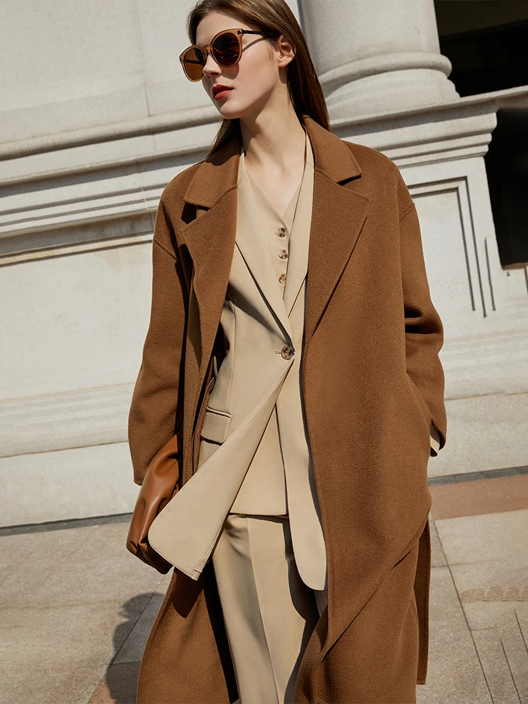 【Amiur】wave design short coat(beige) Amiur（エミレ）の「wave design short coat（その他アウター
