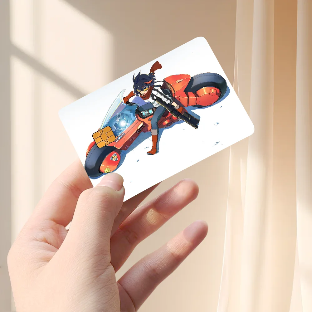 Akira Anime Credit Card Protective Stickers - Scratch and Abrasion Resistant