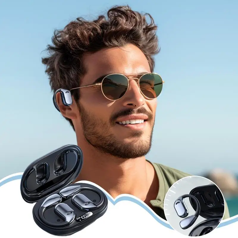Ai Translator Earbuds Real Time 144 Language Translator Pods Battery Display Sports Headphones Wireless Earphones For Business