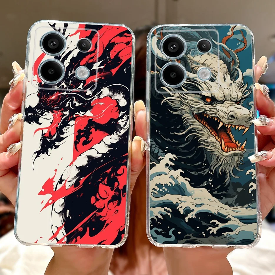Lucky Koi Design Soft Slim Phone Case – Fashionable Cover