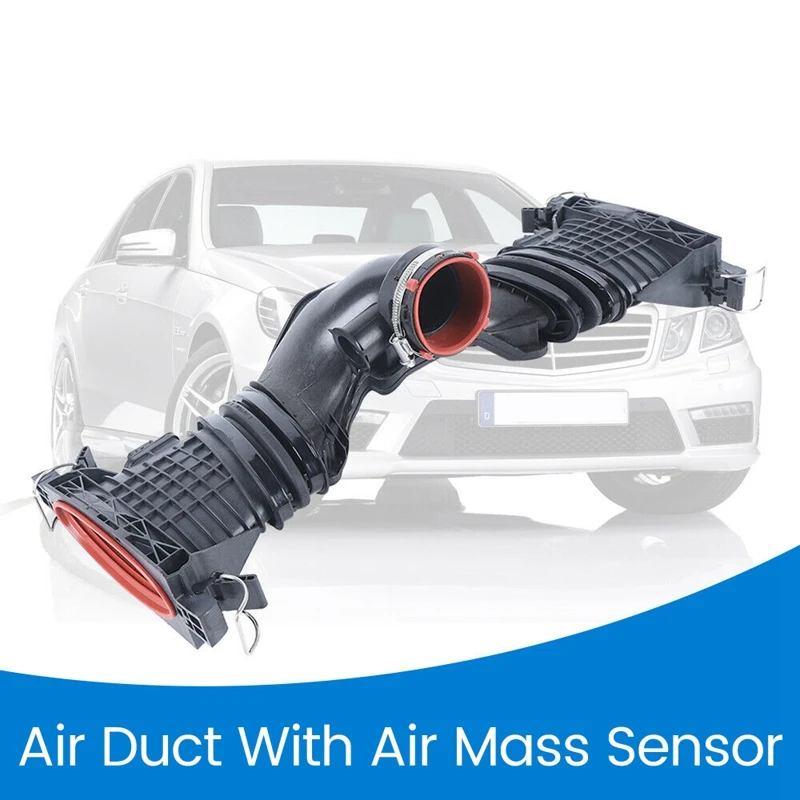 Car Air Duct With Air Mass Sensor For Mercedes Benz ML350 GL350 3.0L