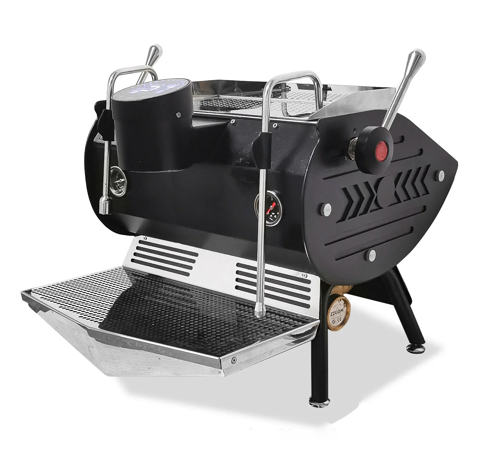 Two Head Semi Automatic Profesional Kaffeemaschine Italian Coffee Maker Two Group Commercial Coffee Espresso Machine 4