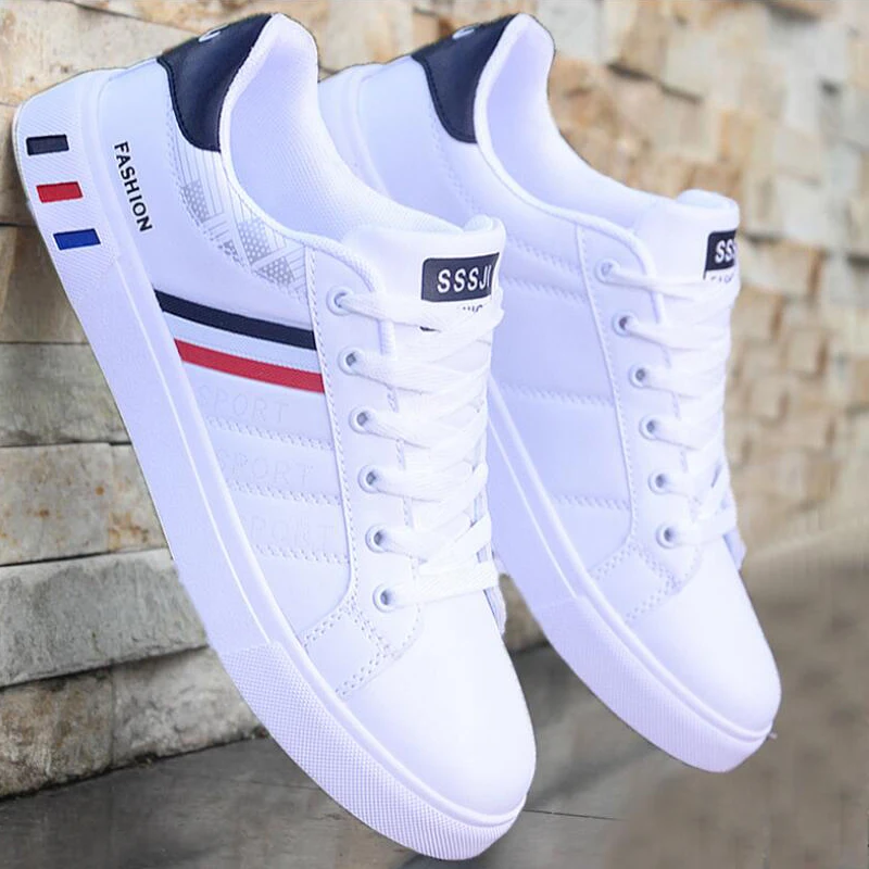 Skateboard Shoes For Men Flats Sport Shoes Zapatillas Hombre Lightweight Comfortable Leather Fashion Shoes Male Sneakers 47 48 7