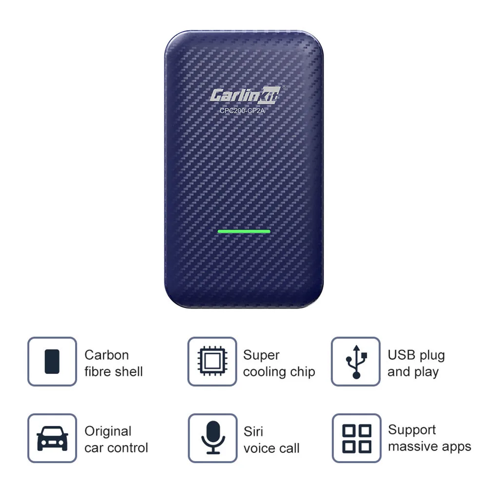 Carlinkit 4.0 sem fio android carplay carplay