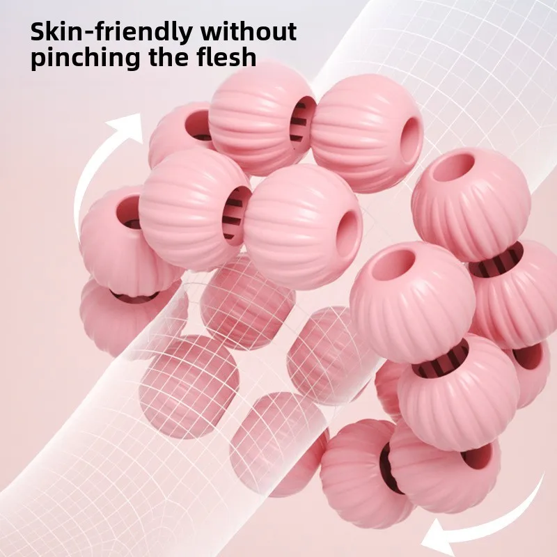 20Ball Rounds Circular Leg Slimming Tools Muscle Stretching & Relaxation Massage Leg Clamp for Fitness And Wellness