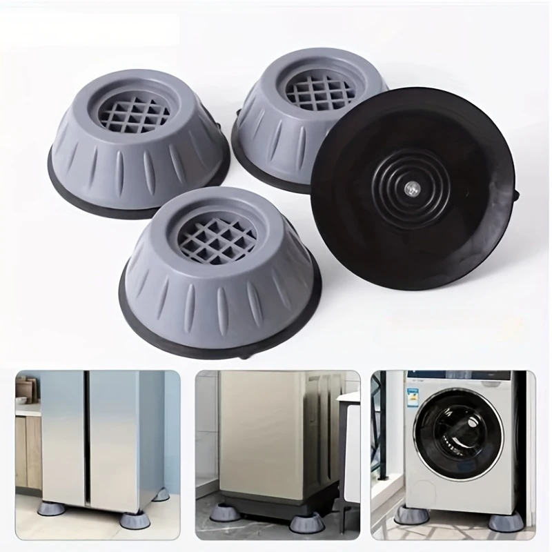 Washing Machine Pads Furniture Leg Pads Furniture Pads Anti Vibration Pads 1/4PCS Anti Vibration Washing Machine Pads Anti-slip Furniture Feet Pad Refrigerator Universal Support Base Mat Dampers Stand