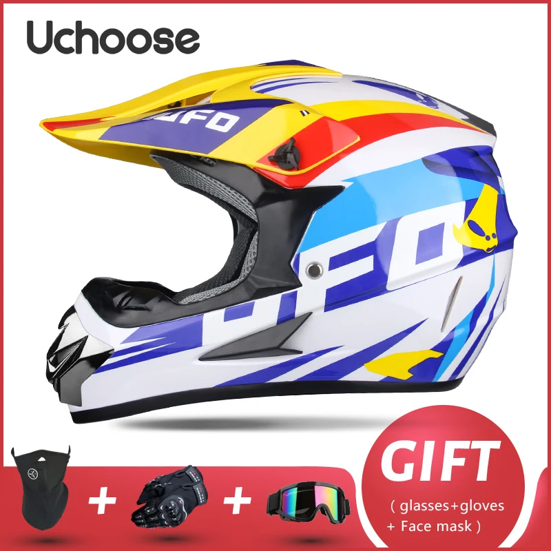 DOT Adult Female Men Helmets Motocross Kask Cross Downhill Soporte