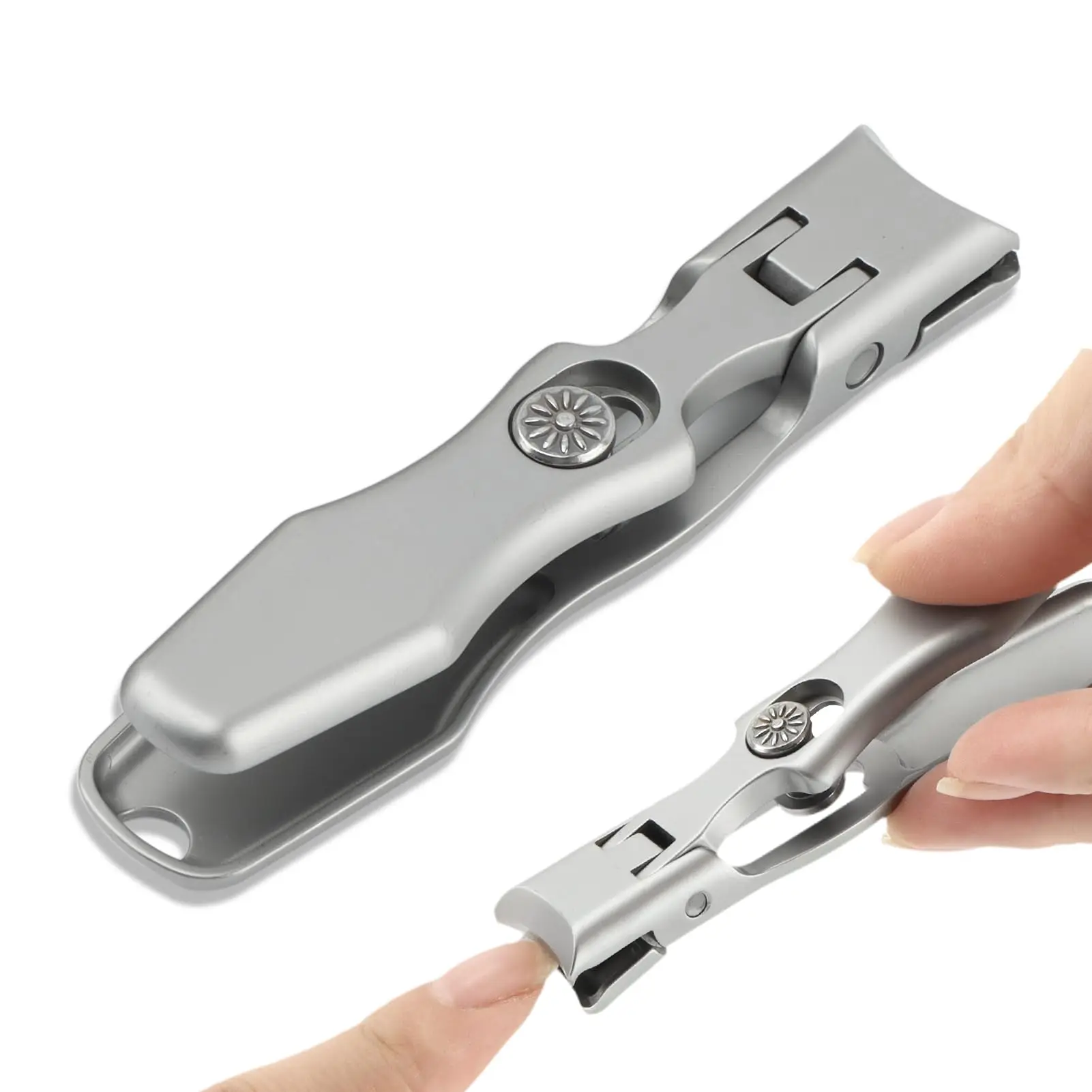 German Nail Clippers Ultra Sharp Stainless Steel for Men Set with File