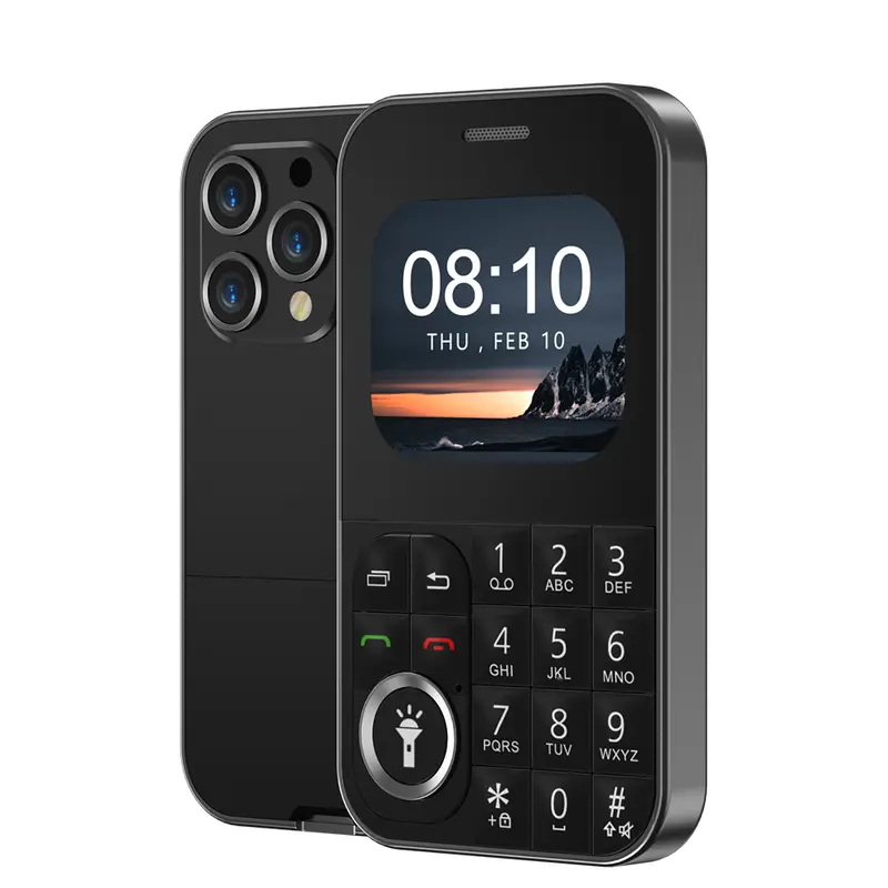 SERVO V9 Small Mobile Phone 2.01inch 2 SIM Cards Magic Voice FM Radio Torch Speed Dial 2G GSM Mini Keyboard Mobile Phone MP3 MP4 - Image 7