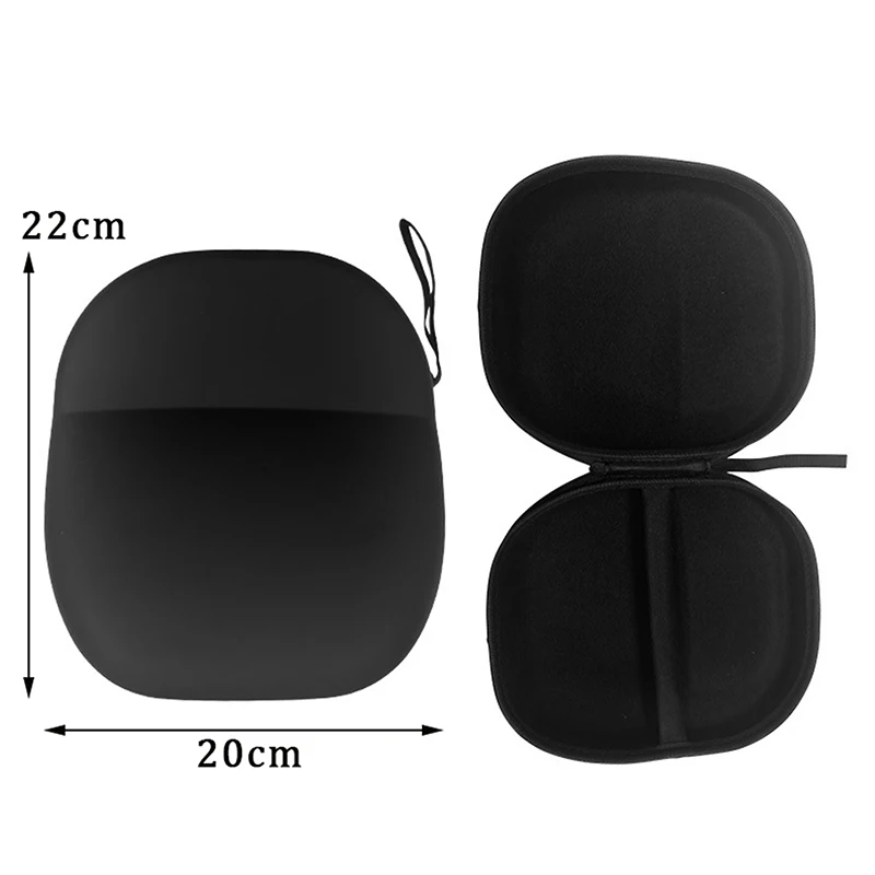 Premium Hard EVA Earphone Carrying Pouch - Protective Headphone Travel Case