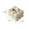 Creative ceramic tissue box, living room paper box, egg-shaped tabletop decoration, light luxury decoration 6