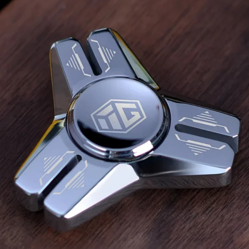 Fidget Spinner Stainless Steel Antistresse Metal Relieve Stress Relief Toy Hand Gyroscope for Children Autism ADHD