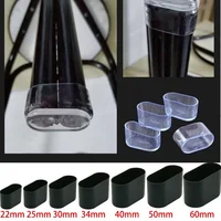 8X Furniture Leg Foot Protector Transparent Table And Chair Foot Cover Silicone Wear-resistant Cap Noise Reduction Protect Floor 1