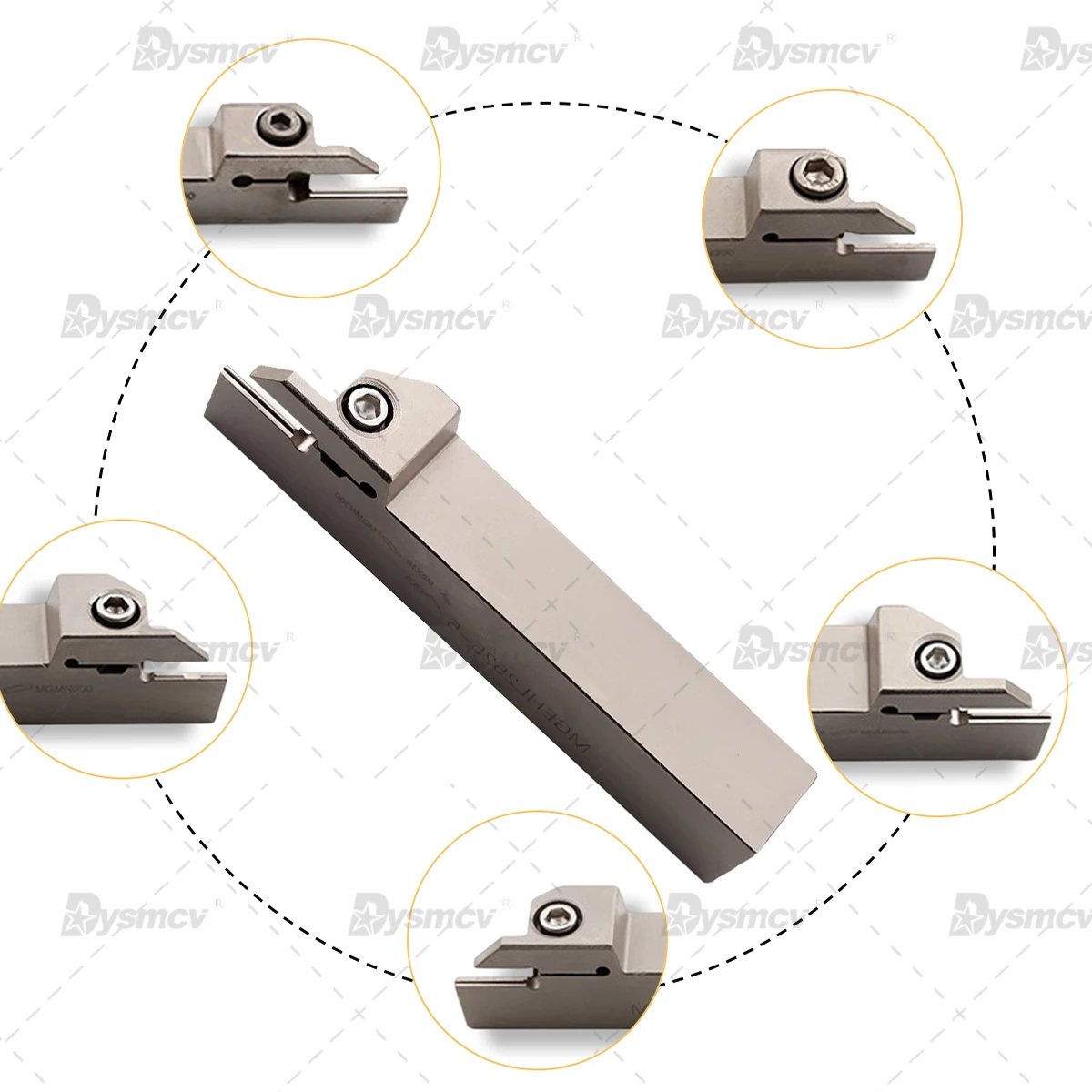 Portautensili Per Tornio CNC MGEHR2525-3 - Con Inserti, Per Lavorazioni Di Precisione E Durabilità - Foto 12