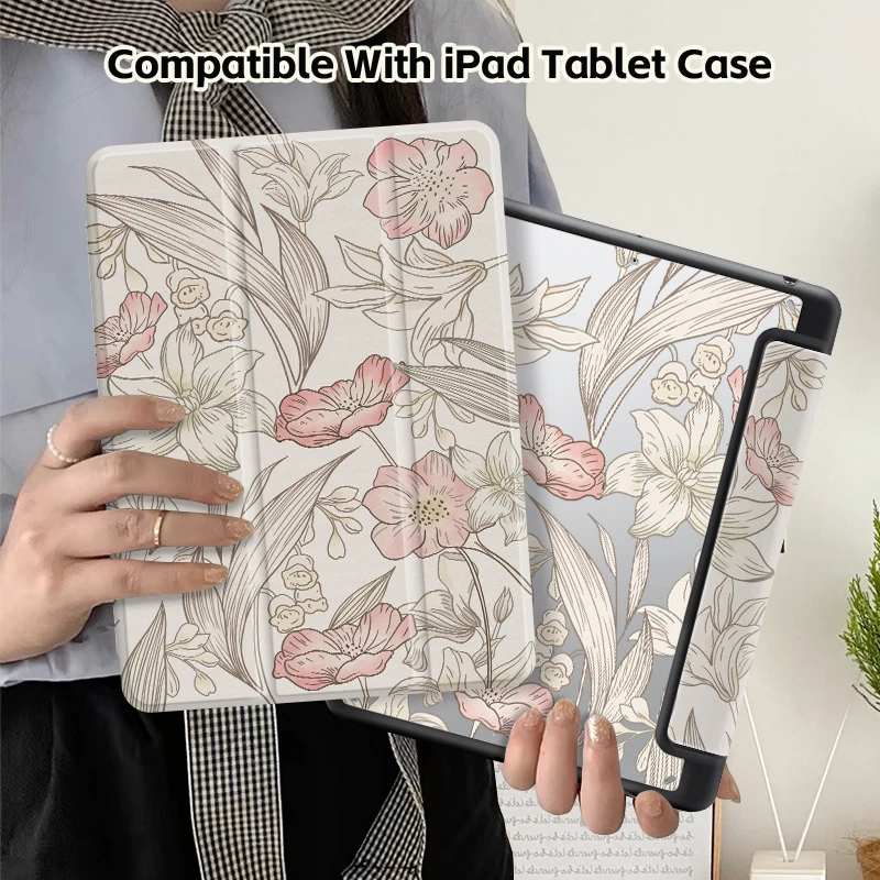 Transparent Acrylic iPad Cover with Double-Sided Printing and Optional Accessories Set