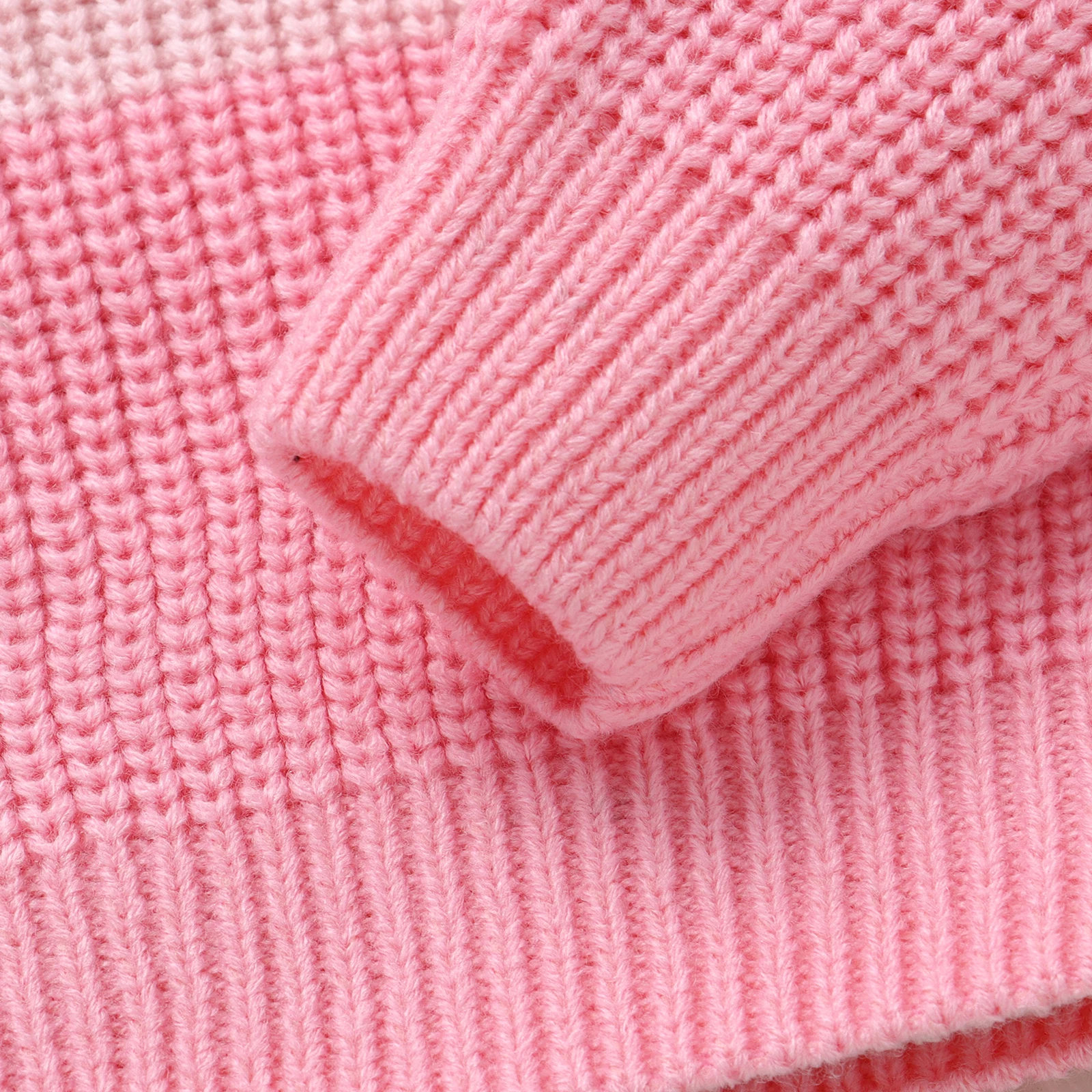 Newborn Baby Knit Sweaters Winter Girls Boys Clothes Long Sleeve Striped Pullover Tops Infant Jumpers Tops
