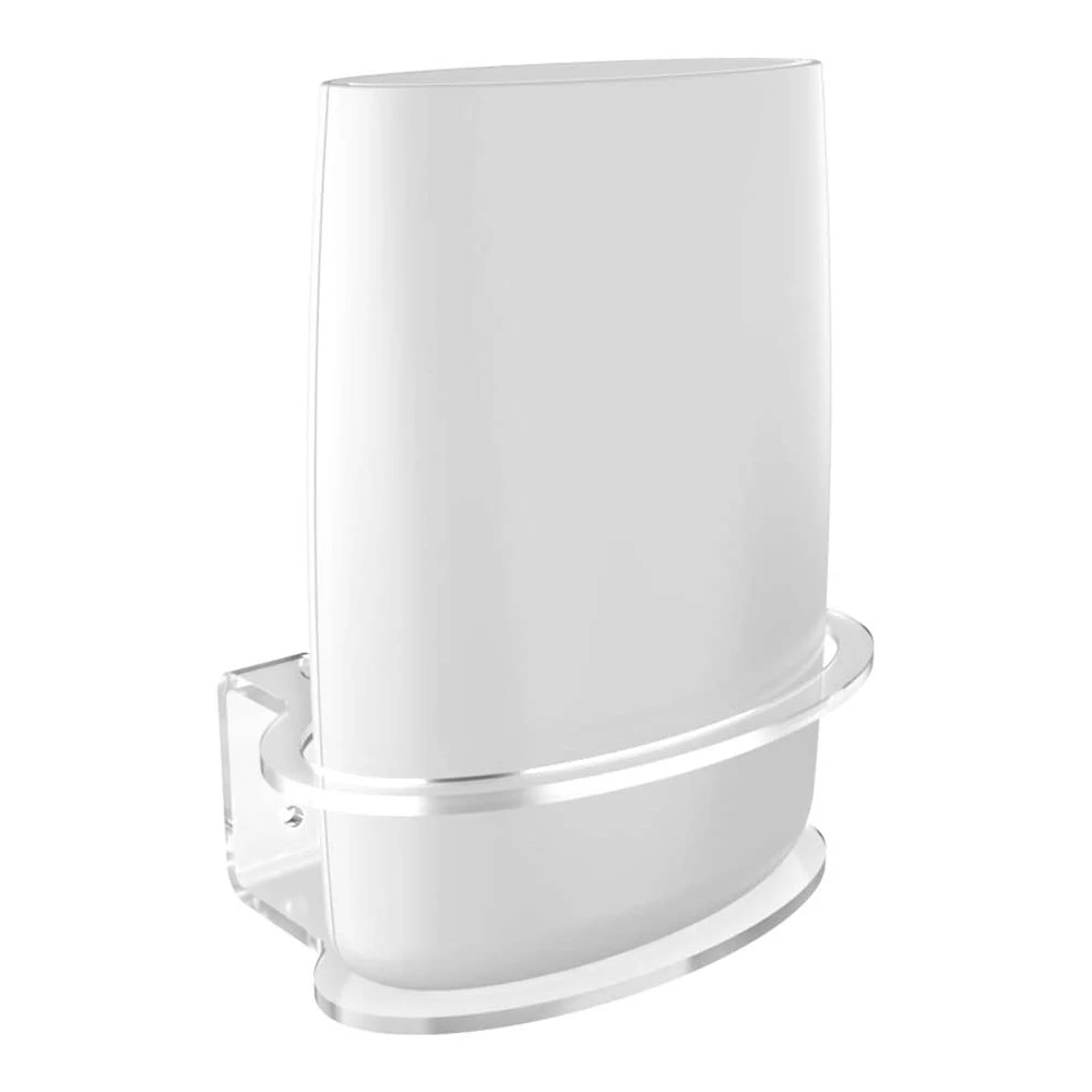 1 Pcs Shelf Bracket Holder for Orbi Wall Mount, for Orbi WiFi Router AC3000 RBS50, RBK50, RBK53, RBK30, AC2200 RBK30 2